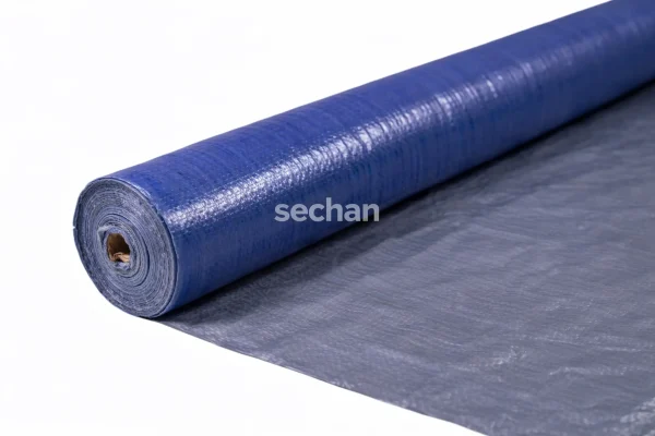 terpal a3 china biru silver
