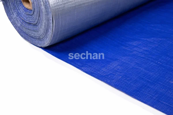 terpal a3 china biru silver